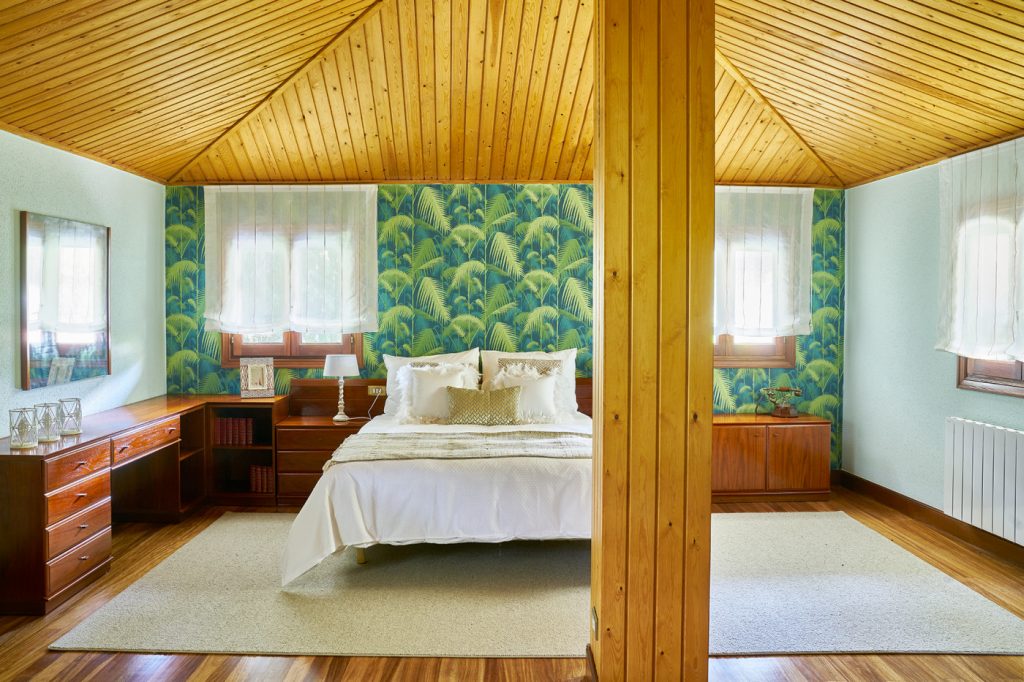 dormitorio principal proyecto decoración interiorismo bilbao bizkaia igorre